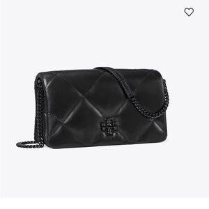 Tory Burch Black Quilted Crossbody